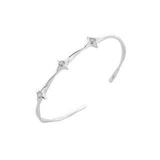 Vòng tay vĩnh cửu ngôi sao charm bằng hợp kim, dây điều chỉnh phù hợp nhiều style thời trang