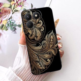 Dành Cho Tecno Pova 7 4G LJ6 Ốp Lưng Thời Trang Thoáng Mát Rồng Sư Tử Hổ Hoạt Hình Silicon Mềm Màu Đen Cho Tecno Pova 7 5G LJ7 Pova7 Vỏ