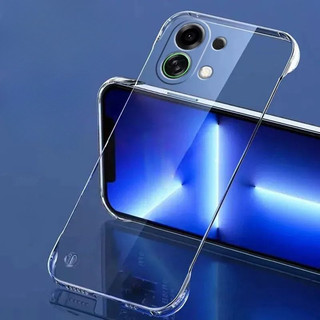 Ốp điện thoại PC cứng trong suốt mỏng không khung cho OPPO K13 Turbo Pro Ốp điện thoại Coque chống sốc cho OPPOK13TurboPro Ốp lưng vỏ