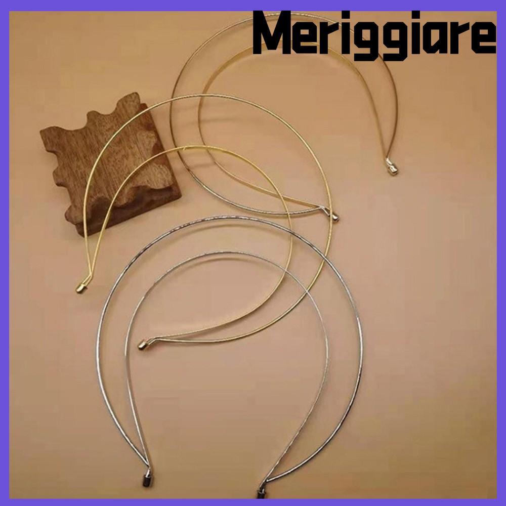 Băng đô thiên thần nữ thần MERIGGIARE, Vương miện tóc hào quang kim loại nhiều lớp, Hàn Quốc DIY vàng bạc Vòng cưới cô dâu