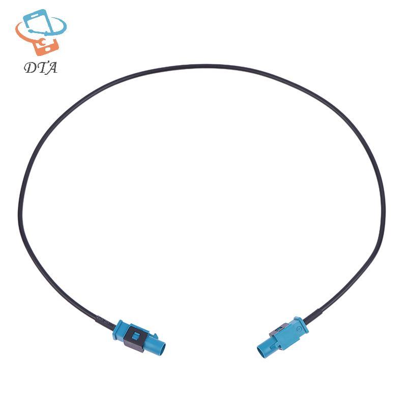 [DTA] Fakra Z Male To Fakra Z Female Jack 90 độ Điều hướng ô tô Ăng-ten GPS Adapter Cáp nối dài RG174 RF Coaxial Pigtail VN