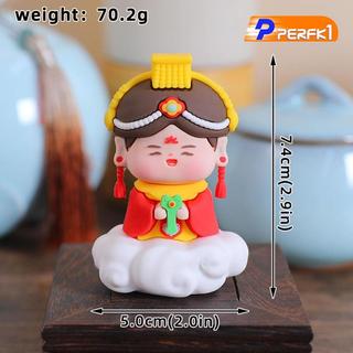 Trung Quốc Bất Tử Hình Thần Dễ Thương Mini Điêu Khắc Cao Su Mềm Để Bàn Tượng Sưu Tập Vật Trang Trí Thích Hợp Để Trang Trí Ô Tô Văn Phòng Phòng Khách Bedr