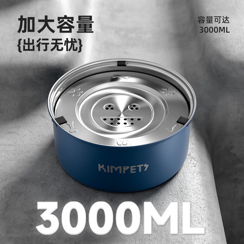 Bát Cho Chó Bát Bát Bằng Thép Không Gỉ Treo Nước Cho Chó Uống Nước Không Ướt Miệng Cho Chó Bát Thức Ăn Có Phụ Kiện Bát Nước Chó Uống Đài Phun Nước