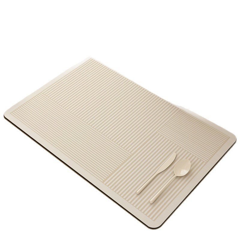 Phong Cách Im Lặng Nhà Bếp Mặt Bàn Thoát Nước Nhanh Khô Thảm Placemat Hộ Gia Đình Chậu Rửa Thấm Hút Thảm Cách Nhiệt Thanh Coaster