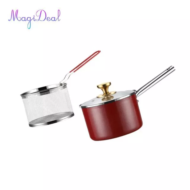 Magideal Nồi Chiên Sâu Nồi Chiên Nhật Bản Nồi Nồi Súp Nồi Chiên Chiên Để Hấp Chiên Cắm Trại Đun sôi Nhà Hàng