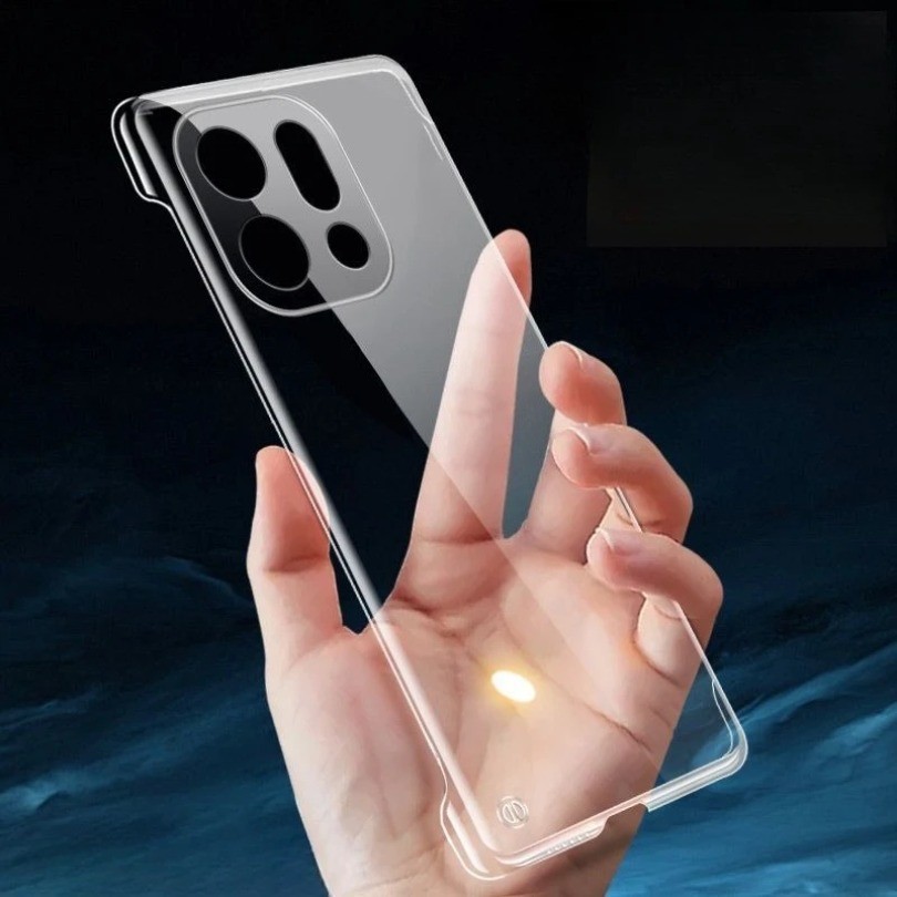 Ốp điện thoại PC cứng trong suốt mỏng không khung cho OPPO Find X9 Pro Ốp điện thoại Coque chống sốc cho OPPO Findx9 FindX9Pro