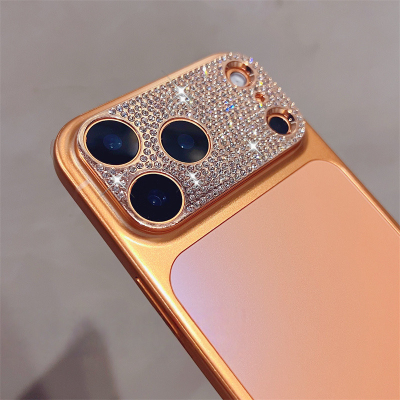 Tích Hợp Flash Kim Cương Điện Thoại camera Bảo Vệ Cho iPhone 17 Pro Max 13 14 15 16 Pro Max Air 16 plus Màn Hình Ống Kính Bảo Vệ Phim Cho Ống Kính