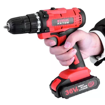 Máy khoan điện tay sạc hai tốc độ máy khoan điện lithium máy khoan súng lục điện máy khoan tác động máy khoan đa chức