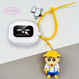 Dành Cho UGREEN LightBuds Magic / H6 Magic Tai Nghe Transpent Case Chống Thấm Nước Chống Sốc Mềm Bảo Vệ Tai Nghe Vỏ Mềm Tai Nghe Có Mặt Dây Chuyền Hoạt Hình