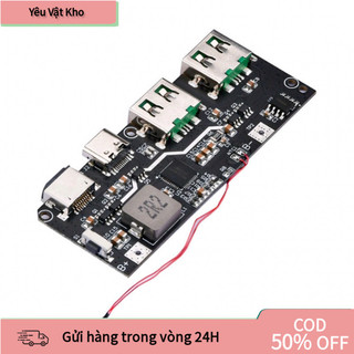 Mạch sạc dự phòng thế hệ mới tích hợp bảo vệ pin toàn diện và hỗ trợ các chuẩn sạc nhanh QC4.0 QC3.0 tiên tiến