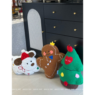 ☘️ gối sofa decor ☘️ quà giáng sinh cho bạn thân trang trí giáng sinh 2025 Dễ Thương Sáng Tạo Cây Giáng Sinh Búp Bê Sang Trọng Đồ Chơi Bánh Gừng Người Gối Cô Gái Đêm Quà Tặng Trang Trí