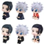 SQ3 Jujutsu Kaisen Satoru Gojo Suguru Geto Fushiguro Toji Chibi Tư Thế Ngồi Nhân Vật Hành Động Trang Trí QS3