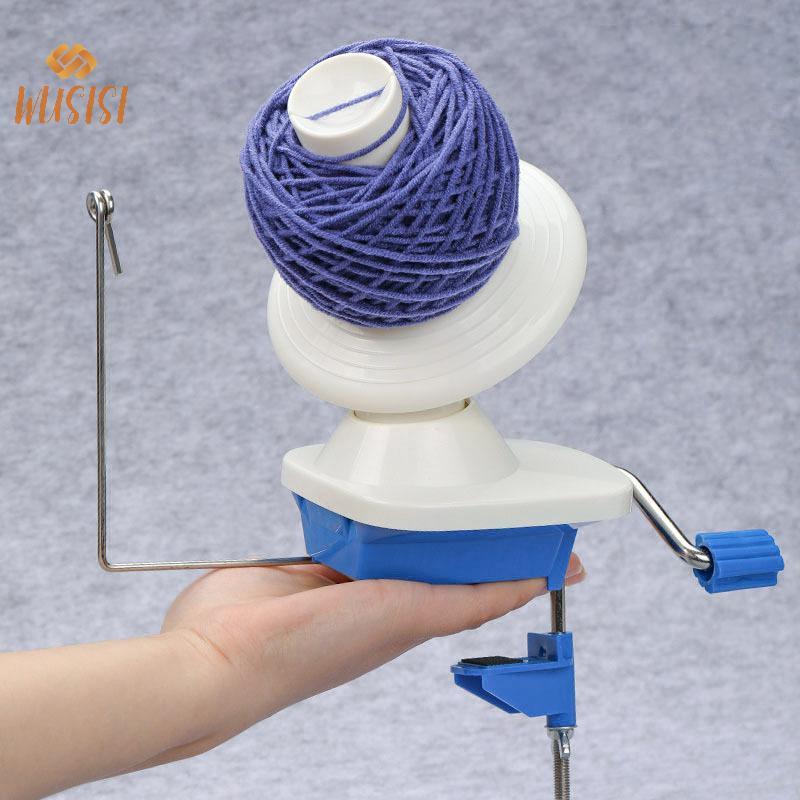 [WUSISI] Máy cuộn sợi hoạt động bằng tay Sợi len Hướng dẫn sử dụng Máy cuộn cầm tay Dây di động cho phụ kiện làm may DIY MỚI