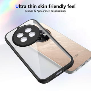 Dành cho Realme 12 4G / 12X 5G / 13 Pro Plus 5G Ốp điện thoại cứng trong suốt Khung silicon mềm chống rơi mỏng