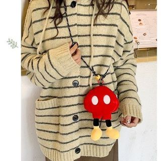 Hình Mickey Dây Buộc Tiền Xu Hoạt Hình Hàng Hóa Son Môi Bảo Quản Tai Nghe Túi Nhỏ Hình Chữ Thập