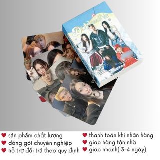 Card Hologram Kpop Nhóm Mix Group Nam Nữ Cool Hộp 50-55 Tấm Ảnh QT122