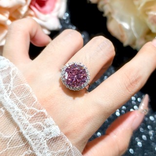 Trang sức phong cách châu Âu với kim cương hồng zircon, dành cho nữ