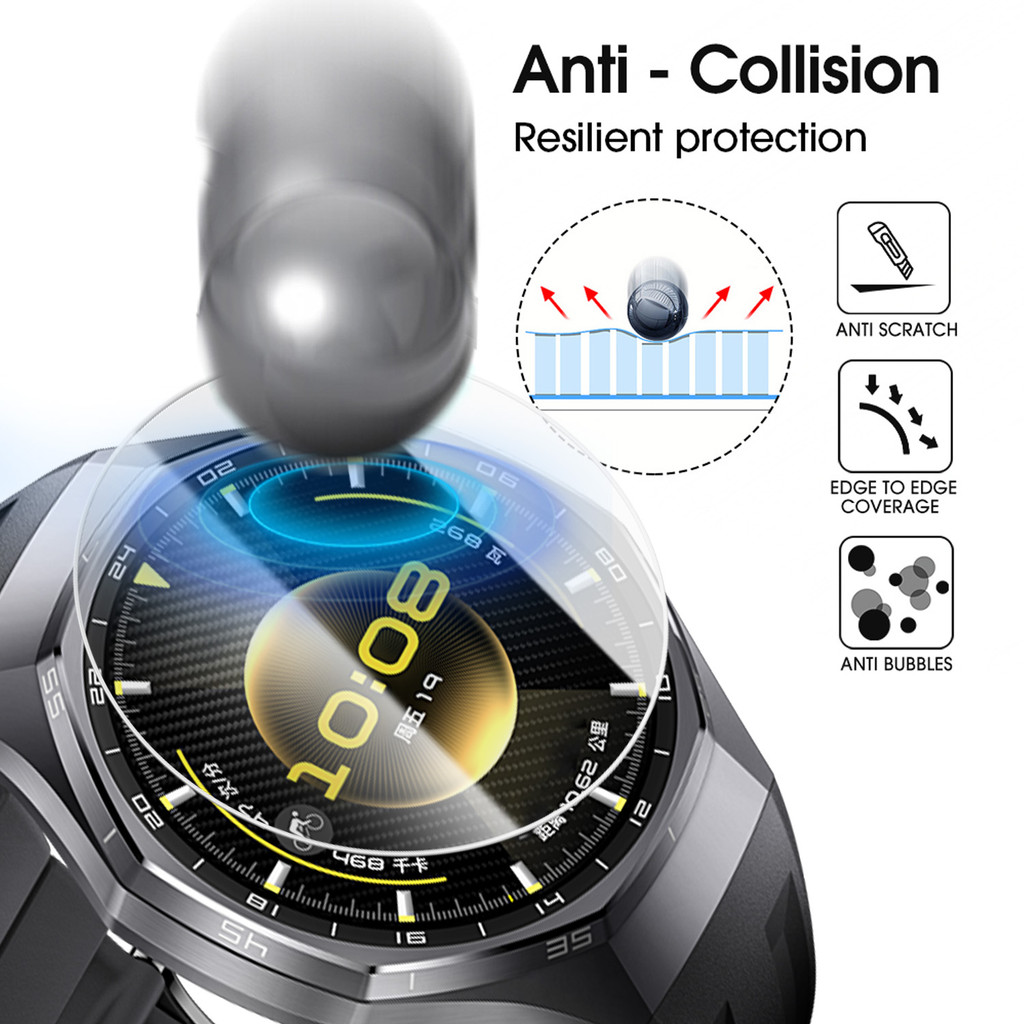[Bán buôn] Kính cường lực bảo vệ màn hình Tương thích cho dòng Huawei Watch GT6 | Vỏ bảo vệ chống trầy xước HD Clear