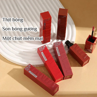 Son bóng 14 màu / Son bóng dưỡng ẩm và lên màu tốt / Son bóng ngọt ngào và căng mọng / Son bóng chống trượt