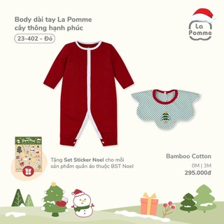 La pomme AW2025 BST sơ sinh Giáng sinh cho bé T11.4