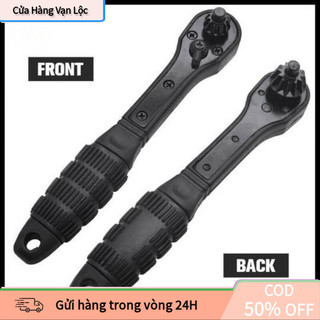 [vạn] Dụng Cụ Ratchet Mở Đầu Khoan Măng Ranh – Cờ Lê Hai Đầu D12.7 & D17.5mm, Thiết Kế 2 Chiều Ratchet