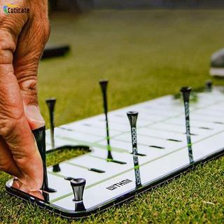Golf Putting Alignment Mirror Drills Alignment Hỗ trợ huấn luyện cho ngoài trời