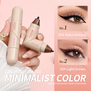 SHEDOES Love Eyeliner Seal Chống thấm nước Chống mồ hôi Lâu trôi Bút kẻ mắt lười biếng có thể uốn cong