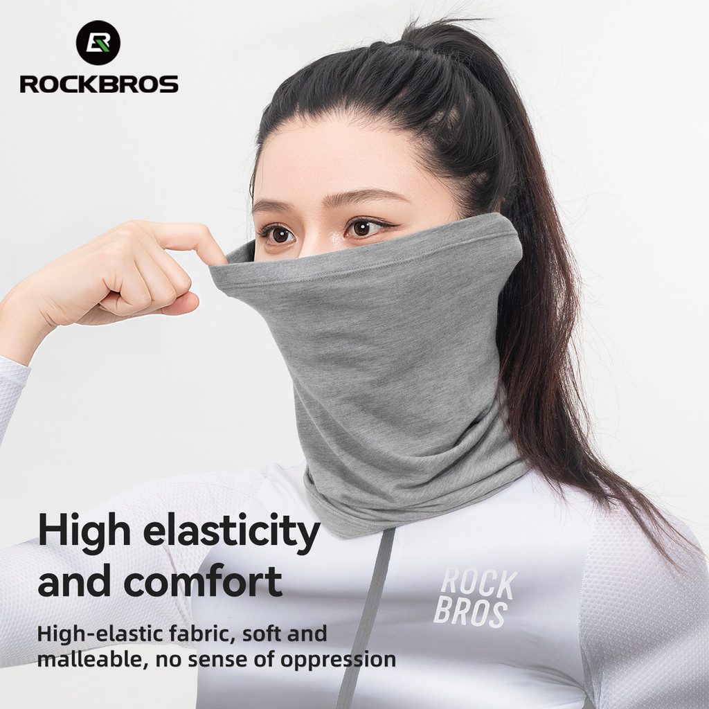 Khăn Quàng Cổ Len Tencel ROCKBROS - Đàn Hồi Cao, Chống Bụi, Ấm Áp