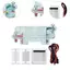 Thiết bị điện di thực nghiệm gamchiano, Thiết bị thí nghiệm sinh học, Di động, Vật liệu giảng dạy cho học tập trung học