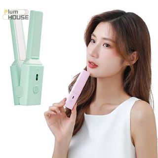 PlumHOUSE Di Động Dễ Thương USB Thẳng Tóc Dính Máy Duỗi Tóc Ký Túc Xá Công Suất Nhỏ Nẹp Lông Tơ Nổ Thẳng Uốn Tóc VN