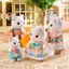 Sylvanian Families Doll 【Latte Cat Family】 FS-52 ST Mark Certified for Ages 3 and Up Toy Dollhouse Sylvanian Families EPOCH Corporation