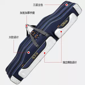 Túi câu cá dày chống thấm nước, đa năng, phù hợp cho biển với túi đựng lớn
