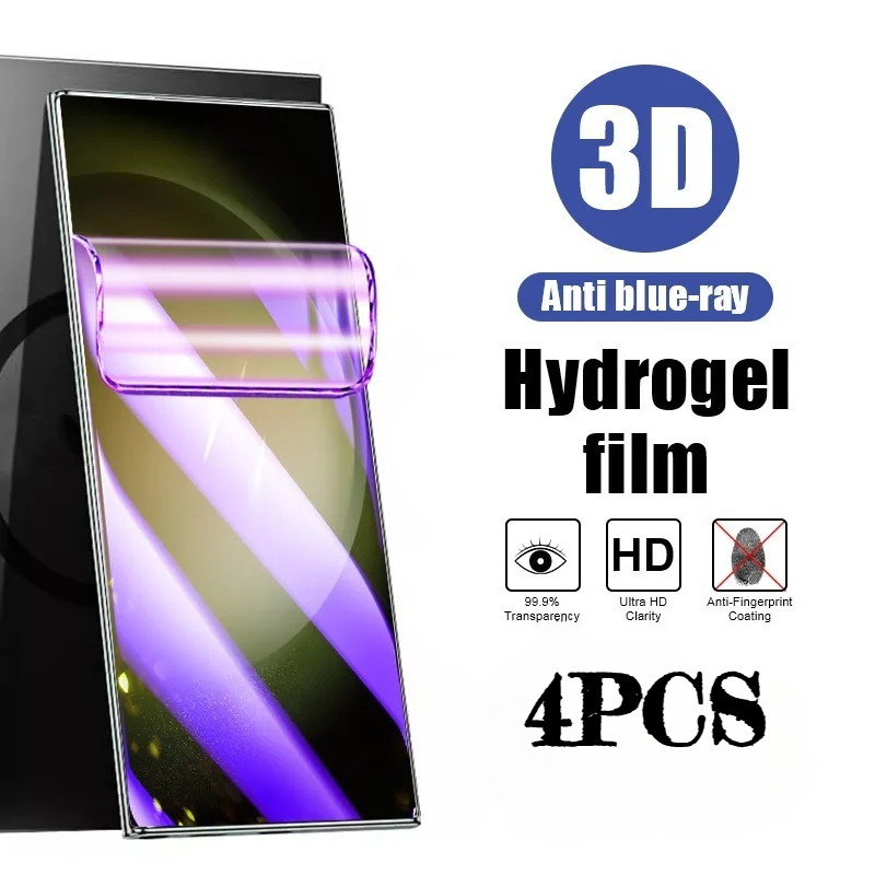 4 Phim Hydrogel Mờ Mờ Cho vivo V29 V29e V30 V30e V40 V40e V50 V50e V60 Lite Pro SE ME Ấn Độ IDN4G 5G Full Cover Riêng Tư Chống Ánh Sáng Xanh Bảo Vệ Màn Hình Phim Mềm HD