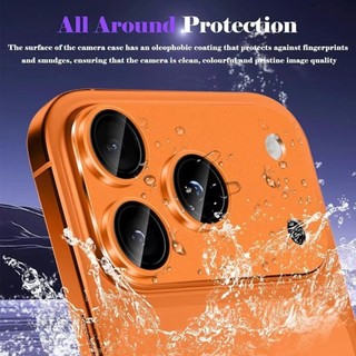 Kim Loại Kính Cường Lực Bảo Vệ Ống Kính Full Cover Cam Lưng Camera Bảo Vệ HD Cho iPhone 17 Pro Max 17Pro Ống Kính Máy Ảnh