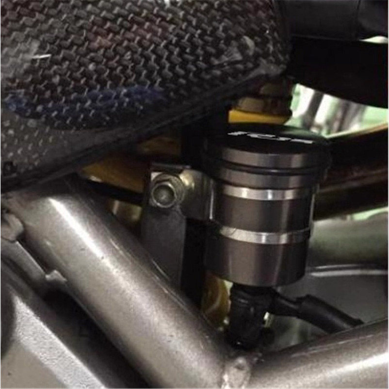 Dành Cho Xe YAMAHA YZF R15 V1 V2 V3 V4 CNC Nhôm Phanh Sau Chất Lỏng Chứa Chủ Xi Lanh Dầu Cốc