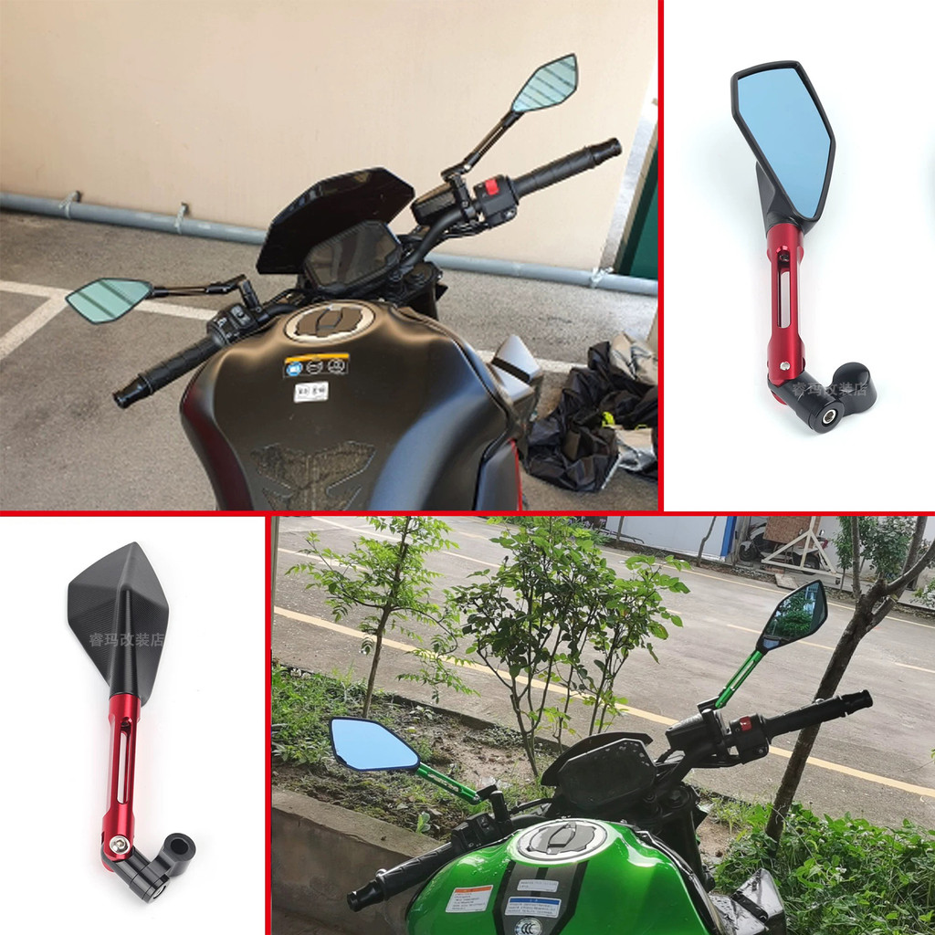 Dành Cho Xe YAMAHA MT09 MT07 MT03 MT15 MT10 MT25 MT01 Xe Máy Sửa Đổi Gương Chiếu Hậu Bên