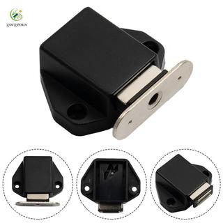 ⭐GROUS⭐ABS Plastic Cabinet Catches Stopper Strong Magnetic Strip Double/Single Open