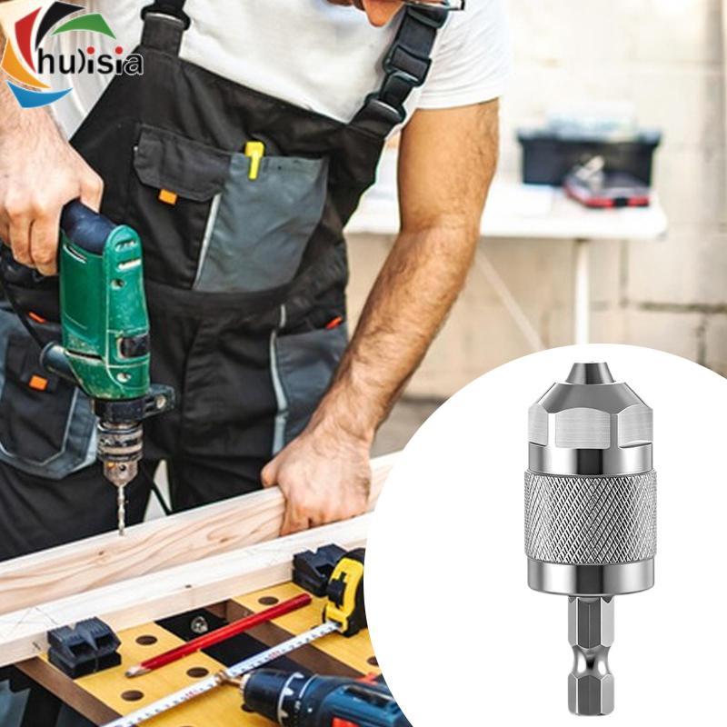 [chulisia] Đầu khoan Mini 3 tia phát hành nhanh, Bộ chuyển đổi tuốc nơ vít, Đầu khoan tháo nhanh có chân lục giác