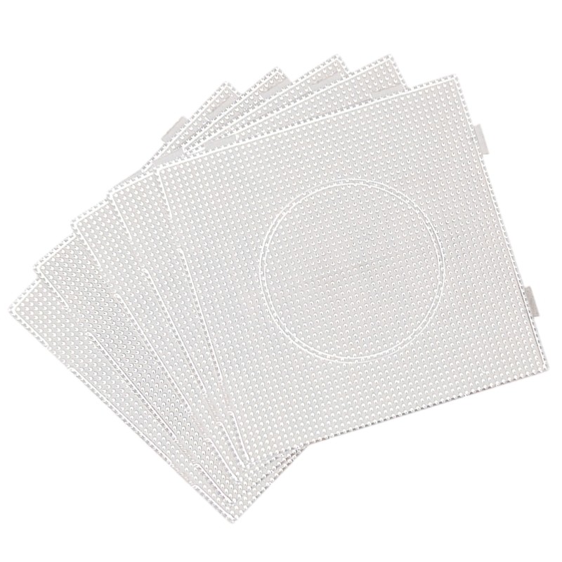 SA 14x14cm Tấm nhựa trong suốt chịu nhiệt cho trẻ em Thủ công hạt nghệ thuật