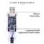 Xe Hơi Devil 's Eye Light,Bảng điều Khiển Pixel Màn Hình LED,Đèn Chiếu Sáng Cắm USB,Trang trí xe hơi
