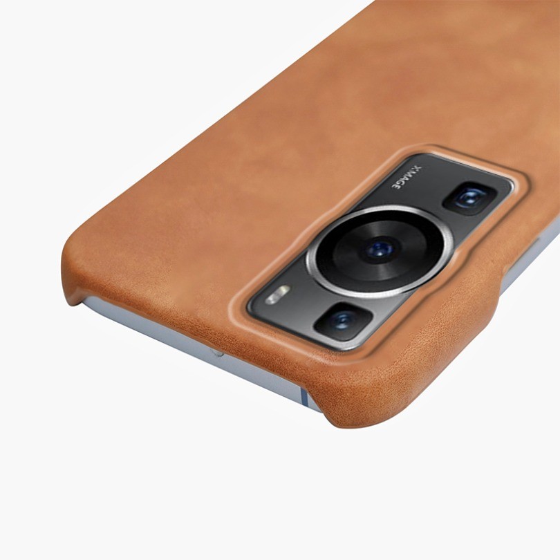 Sang Trọng Cảm Giác Da Từ Tính Dành Cho Huawei P60 P60 Pro Ốp Lưng Điện Thoại Kinh Doanh Da Lộn Da Cừu Da Mờ Bao