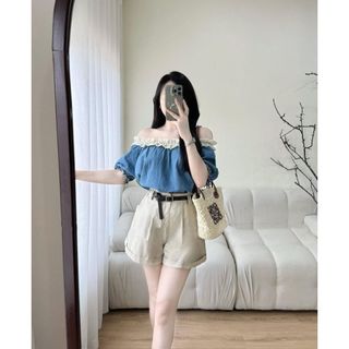 Set đồ nữ xinh KP13: Set bộ xinh,S.M.L.XL thời trang trẻ trung năng động - Áo, Women