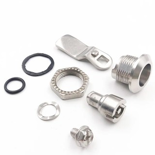 Khóa Cam tam giác bằng thép không gỉ 304 MS705 Khóa tủ nâng cao cho hộp phân phối, cốp thiếc Khóa đặc biệt