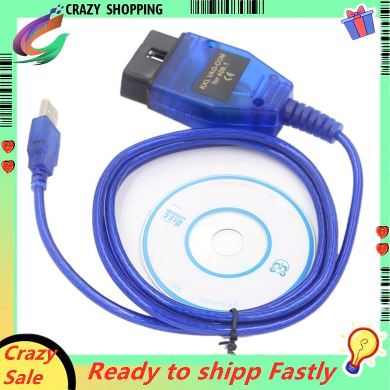 VAG409 Obd2 USB COM 409.1 Obd2 Cáp Chẩn Đoán USB Thay Thế Máy Quét Giao ...