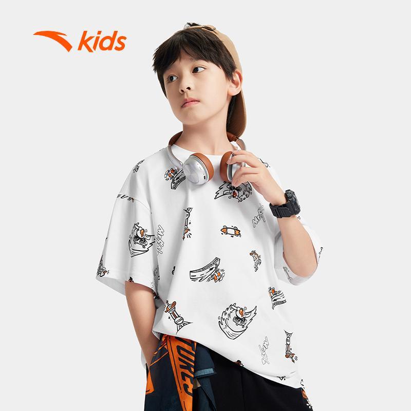 Áo Phông Ngắn Tay Bé Trai ANTA Kids 3525C8103B