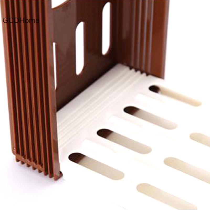 GCDHome Bánh mì nướng có thể điều chỉnh Máy thái bánh mì Giá đỡ có thể gập lại Dụng cụ cắt bánh Hướng dẫn cắt lát nhựa Dụng cụ nhà bếp tiện ích HOT