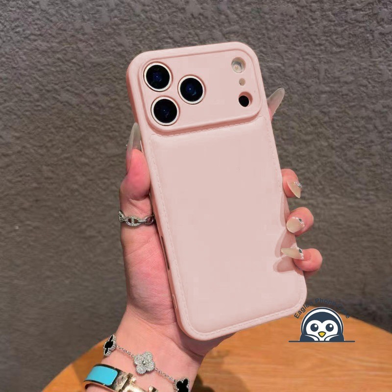 Ốp Điện Thoại Ins Style Cho IQOO Z9 Turbo Plus Z7i Z6 Lite Neo 10R 9 9S Pro + U3X Màu Trơn Đơn Giản Bảo Vệ Ống Kính Vỏ Mềm Chống Rơi