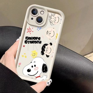 Tương thích với Vivo V50 V30 Pro V30E Y29 Y12 Y15 Y17 Y20 Y20i Y20S Y31 Bảng chữ cái tiếng Anh Snoopy Silicone Soft Cover