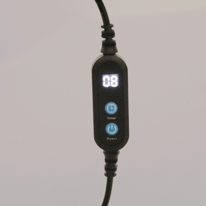 IOR Màn hình kỹ thuật số Dây hẹn giờ USB Chức năng khởi động lại tự động cho quạt đèn LED Dây USB