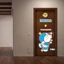 Decal trang trí cửa phòng 46x78 họa tiết mèo máy doaremon dễ thương, sẵn keo, chống nước, dán cửa, dán tường